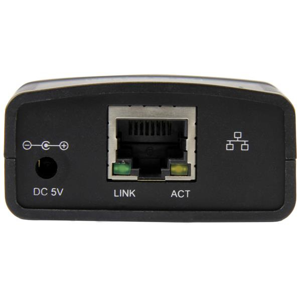 STARTECH.COM Network Low Profiler Print Server 10/100mbps Ethernet To USB 2.0