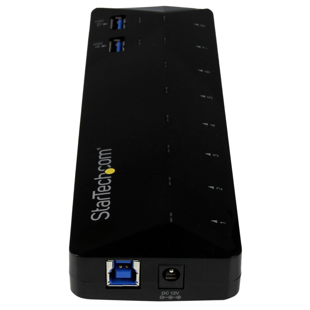 STARTECH.COM Hub With Charge And Sync Ports 10-port USB 3.0 - 2 X 1.5a Ports