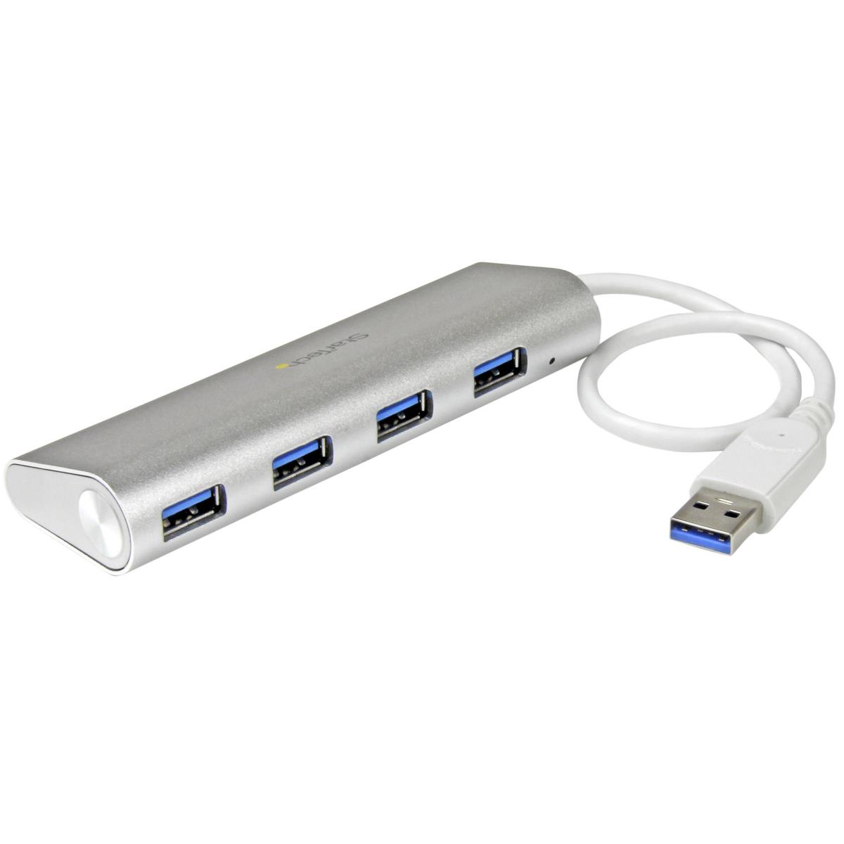 STARTECH.COM Portable USB Hub 3.0 4-port With Built-in Cable