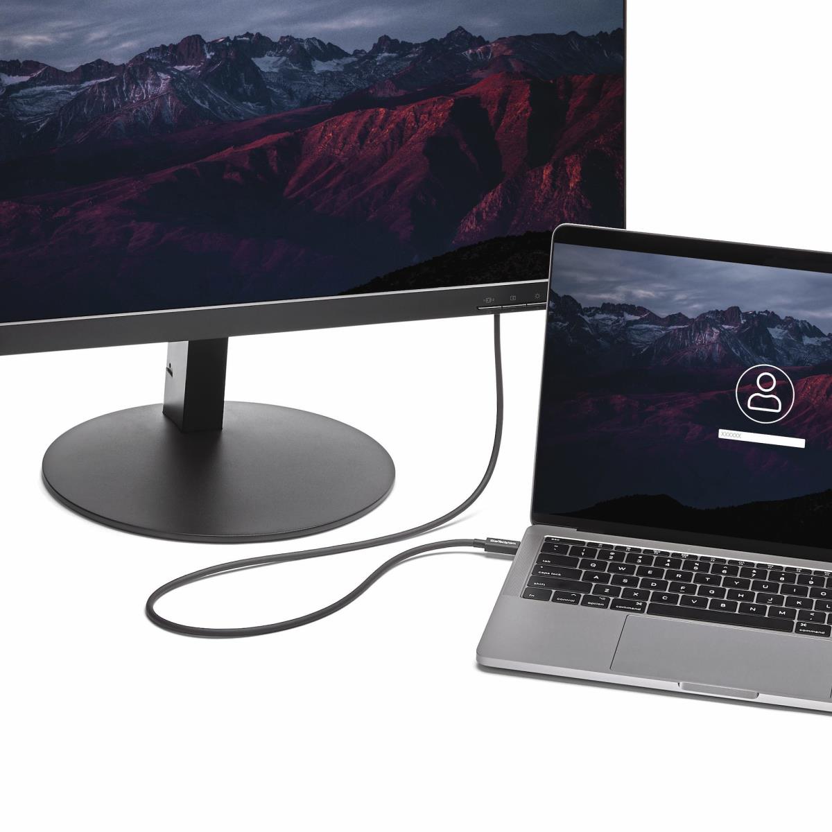 STARTECH.COM Thunderbolt 3 USB-c Cable (20gbps) 2m - Thunderbolt USB And DisplayPort Compatible