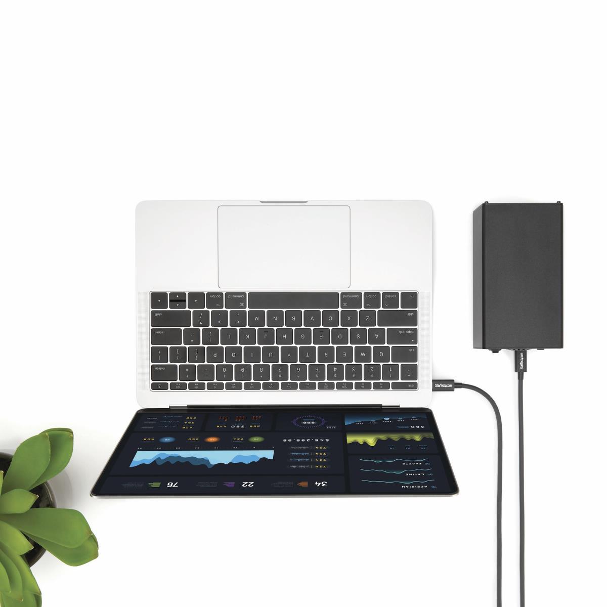 STARTECH.COM Thunderbolt 3 USB-c Cable (20gbps) 2m - Thunderbolt USB And DisplayPort Compatible
