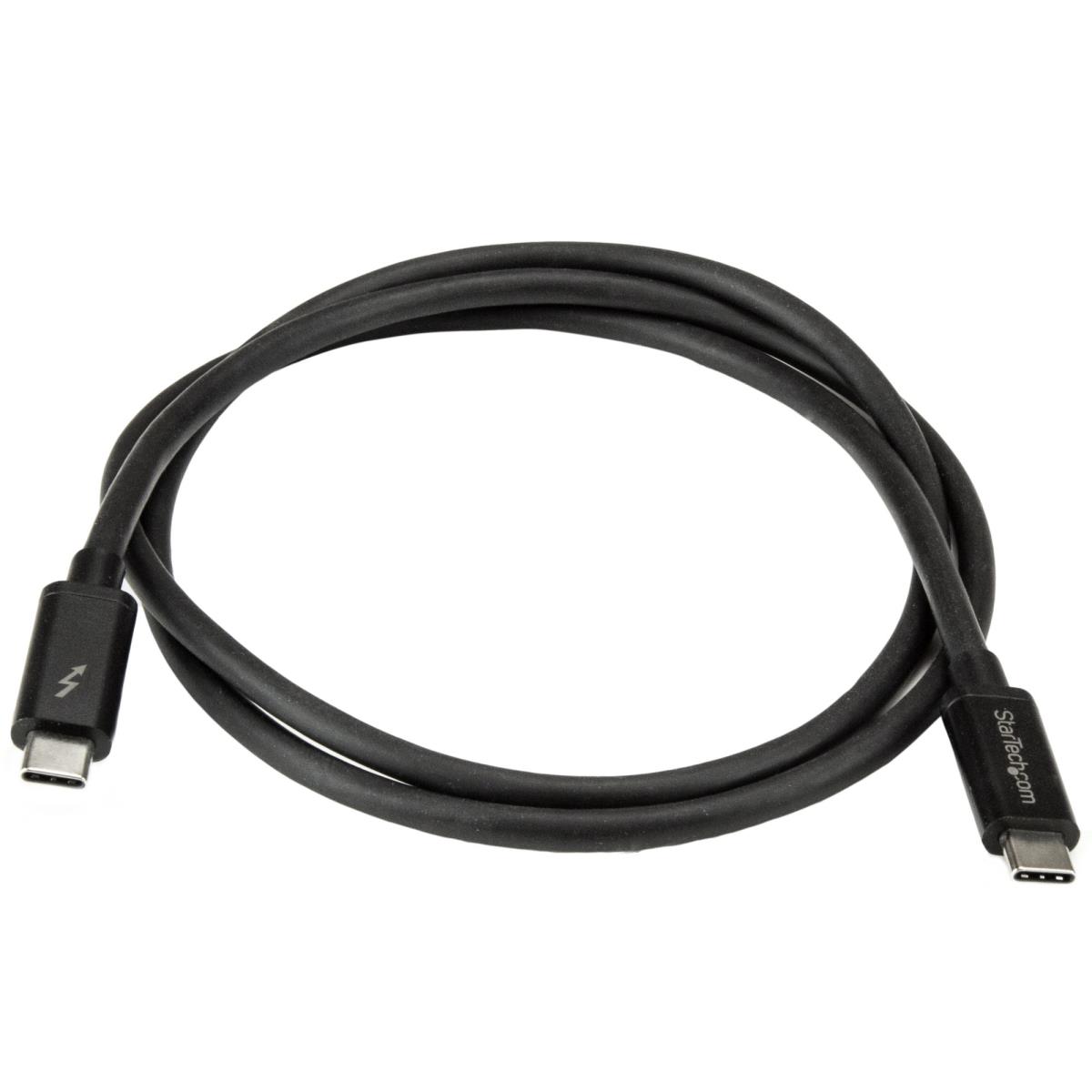 STARTECH.COM Thunderbolt 3 USB-c Cable (20gbps) 1m - Thunderbolt USB And DisplayPort Compatible