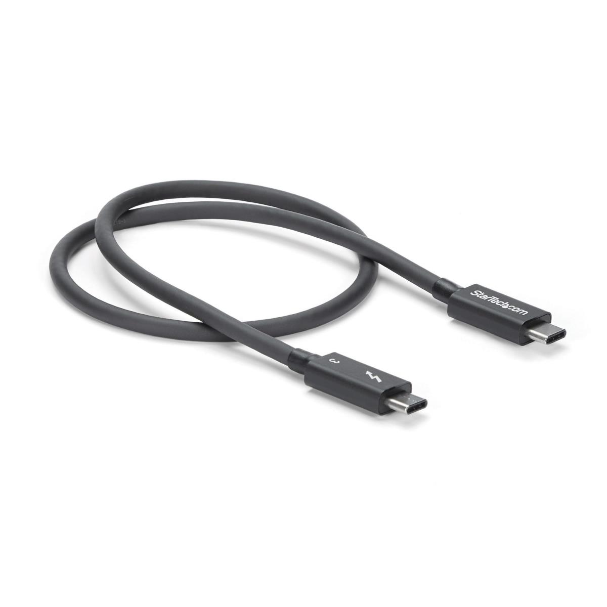 STARTECH.COM Thunderbolt 3 USB-c Cable 50cm 40gbps