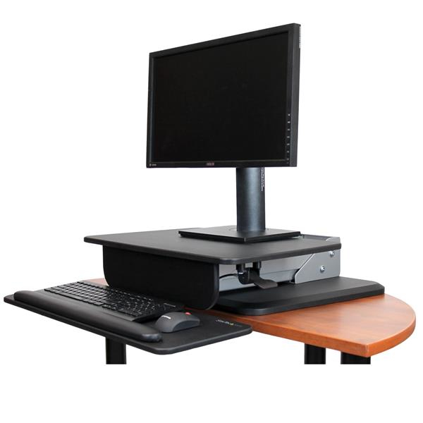 STARTECH.COM Ergonomic Sit-to-stand Workstat Ion One Touch Height Adjustment