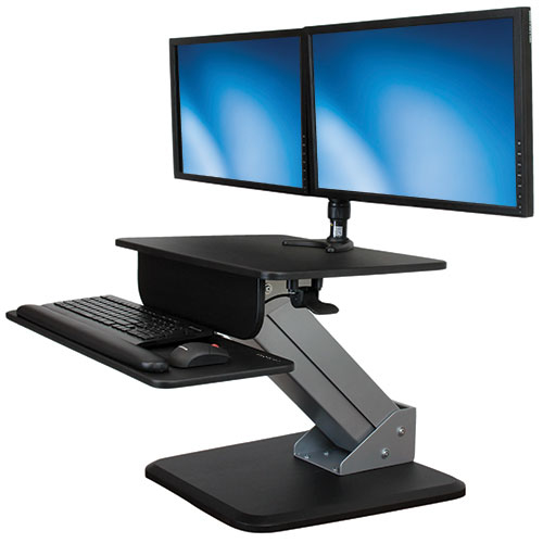 STARTECH.COM Ergonomic Sit-to-stand Workstat Ion One Touch Height Adjustment