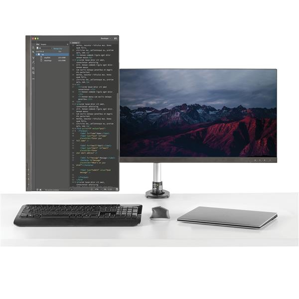 STARTECH.COM Dual Monitor Mount Full Motion Articulating Arms - Stackable
