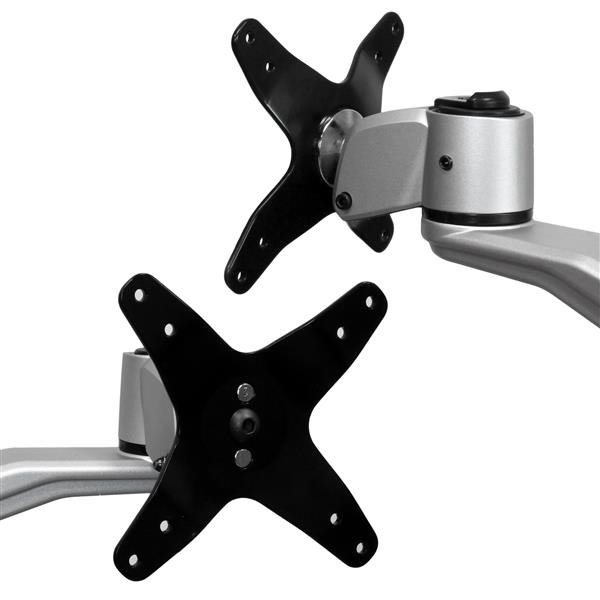 STARTECH.COM Dual Monitor Mount Full Motion Articulating Arms - Stackable