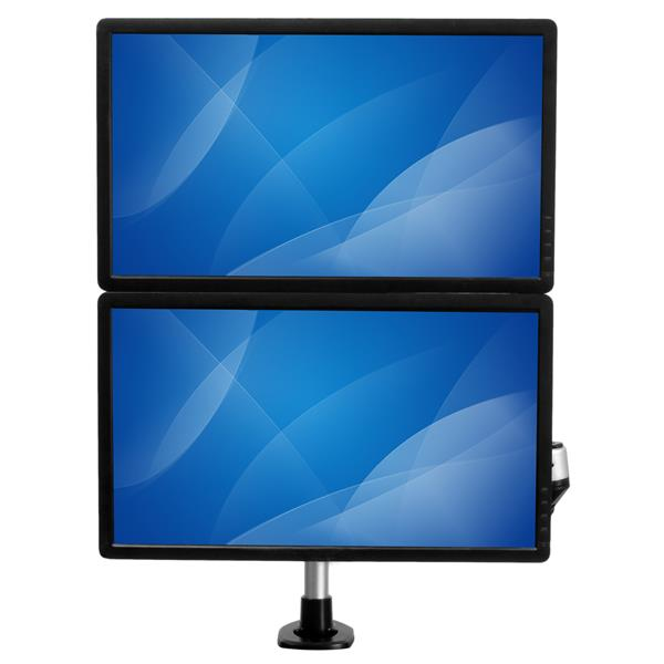 STARTECH.COM Dual Monitor Mount Full Motion Articulating Arms - Stackable