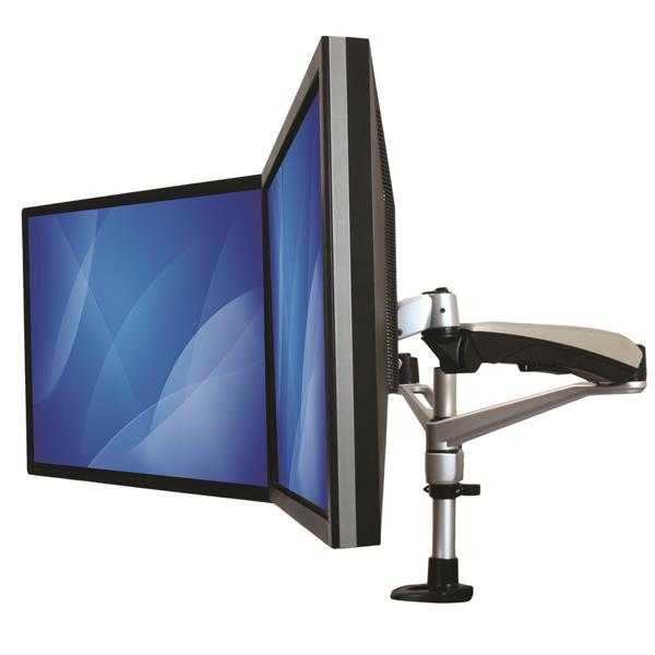 STARTECH.COM Dual Monitor Mount Full Motion Articulating Arms - Stackable