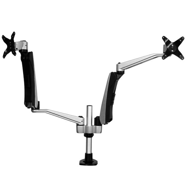 STARTECH.COM Dual Monitor Mount Full Motion Articulating Arms - Stackable