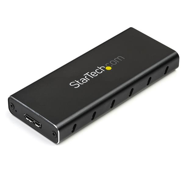 STARTECH.COM Portable M.2 Ngff SATA Enclosure - USB 3.1 (10gbps) With USB-c Cable