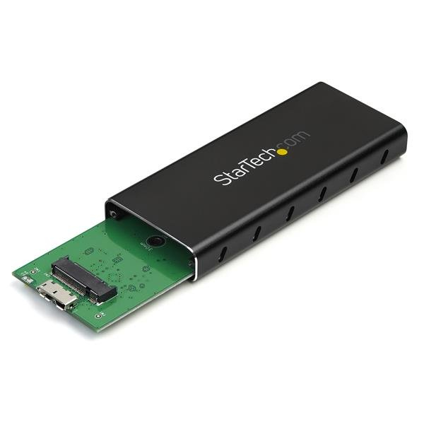 STARTECH.COM Portable M.2 Ngff SATA Enclosure - USB 3.1 (10gbps) With USB-c Cable