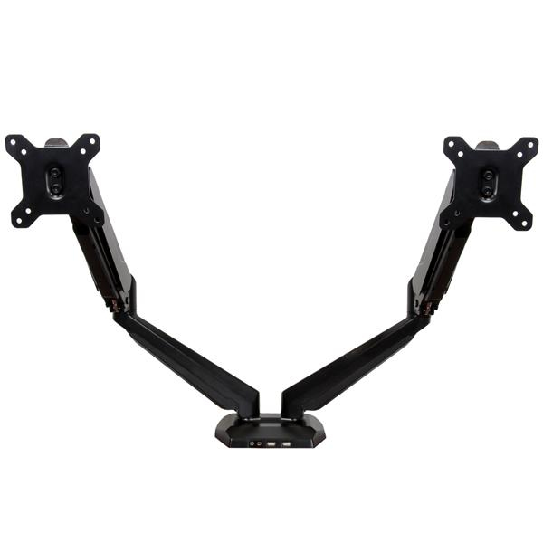 STARTECH.COM Dual Monitor Mount With 2-port USB And Audio Pass-through