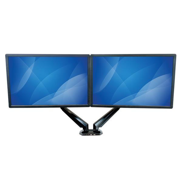 STARTECH.COM Dual Monitor Mount With 2-port USB And Audio Pass-through