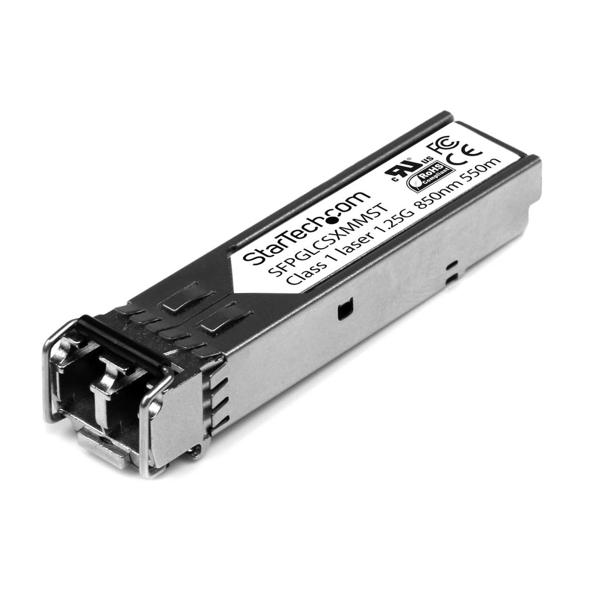 STARTECH.COM Gigabit Fiber Sfp Transceiver Module - Cisco Glc-sx-mm Compatible - Mm Lc - 550m - 10 Pack