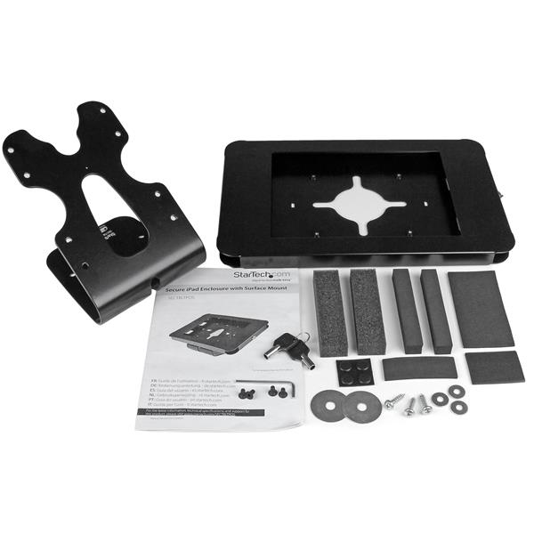STARTECH.COM Lockable Tablet Stand For iPad - Desk Or Wall Mountable - Steel