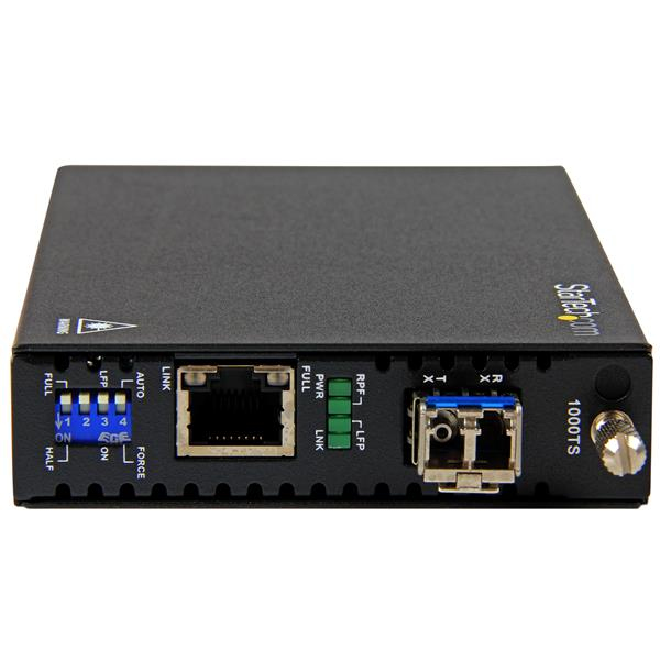 STARTECH.COM Media Converter - Gigabit Ethernet Copper-to-fiber - Sm Lc - 20km