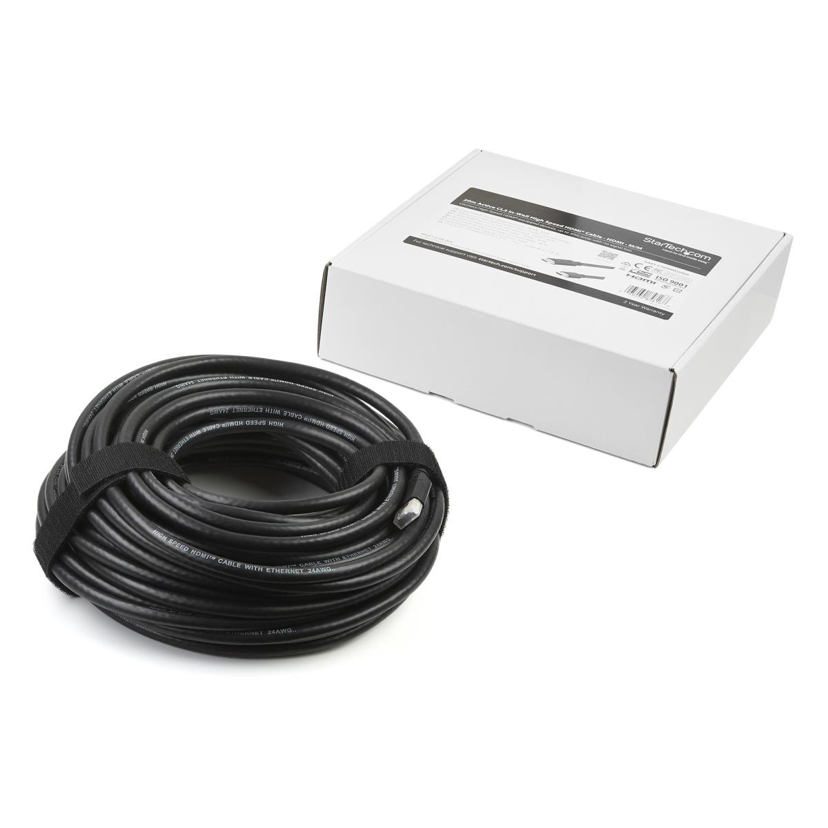 STARTECH.COM High Speed Hdmi Cable M/m - Active - Cl2 In-wall - 20 M