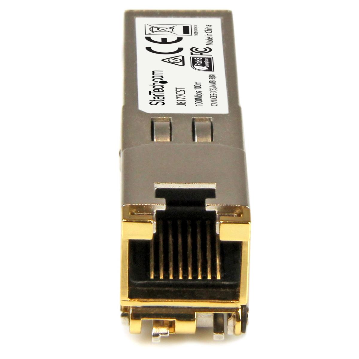 STARTECH.COM Gigabit Rj45 Copper Sfp Transceiver Module - Hp J8177c Compatible