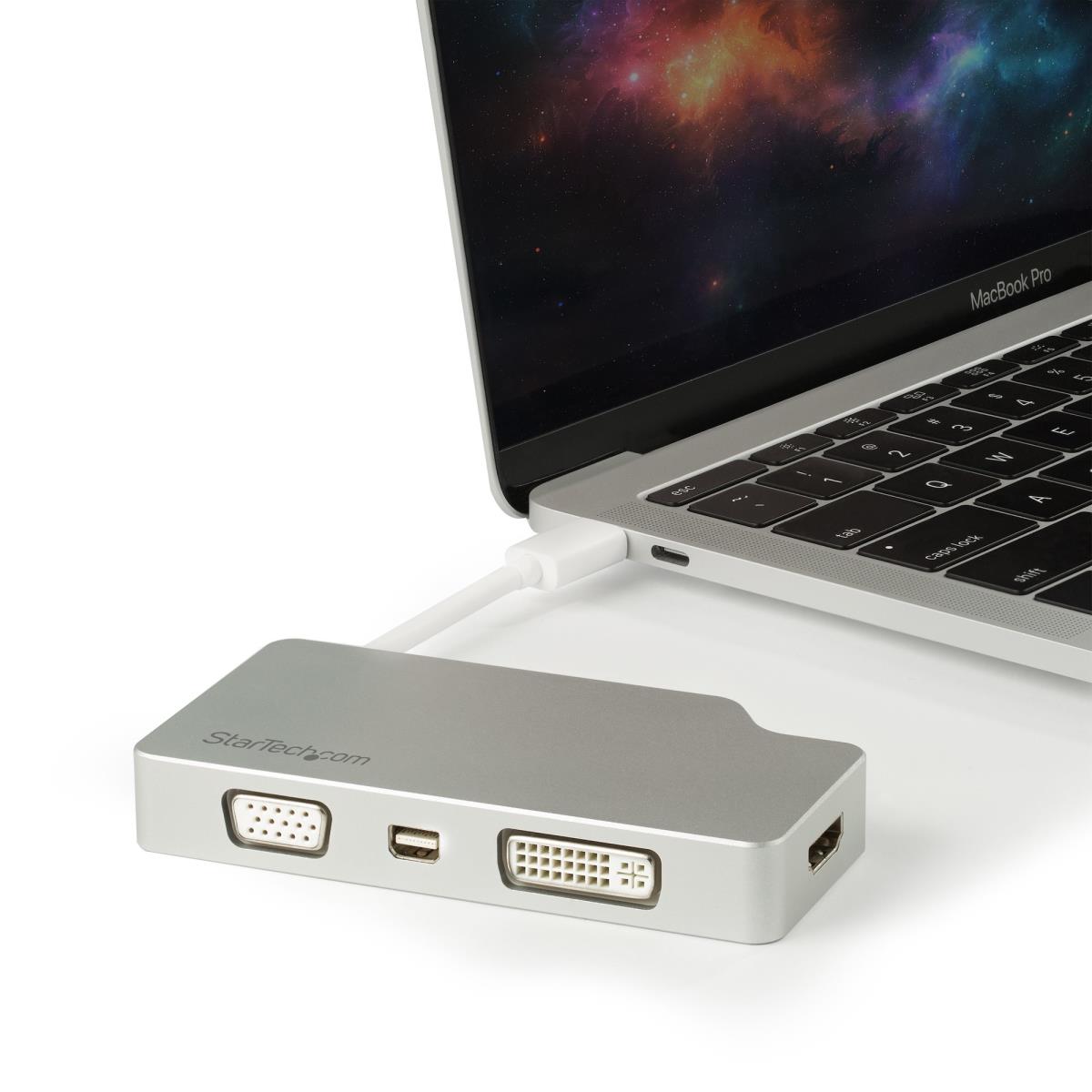 STARTECH.COM Video Converter 4-in-1 USB Type C To Vga DVI Hdmi Mdp-4k