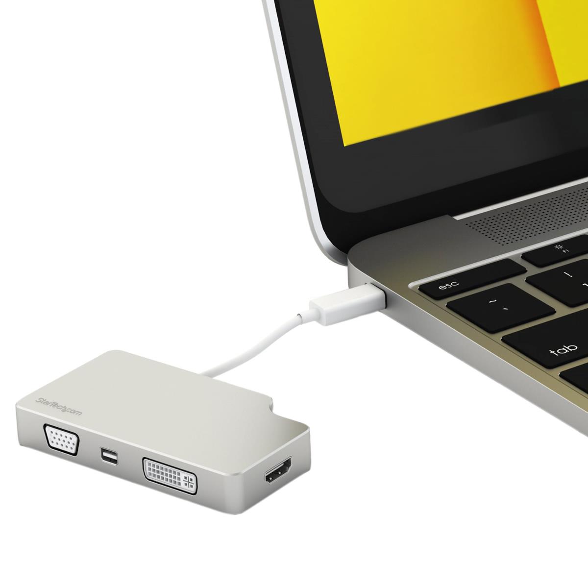 STARTECH.COM Video Converter 4-in-1 USB Type C To Vga DVI Hdmi Mdp-4k