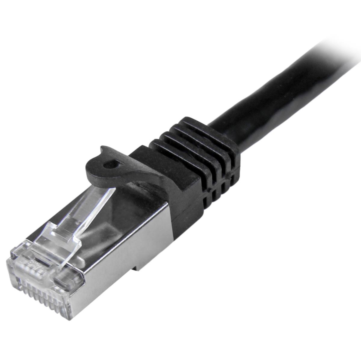 STARTECH.COM Patch Cable - CAT6 - Sftp - 2m - Black