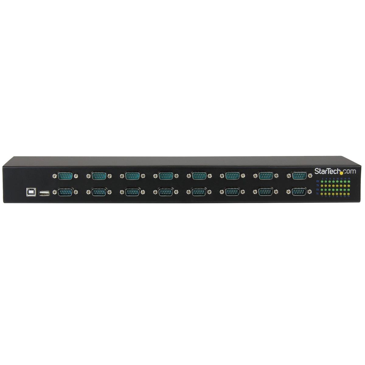 STARTECH.COM USB-to-serial Adapter Hub 16-port