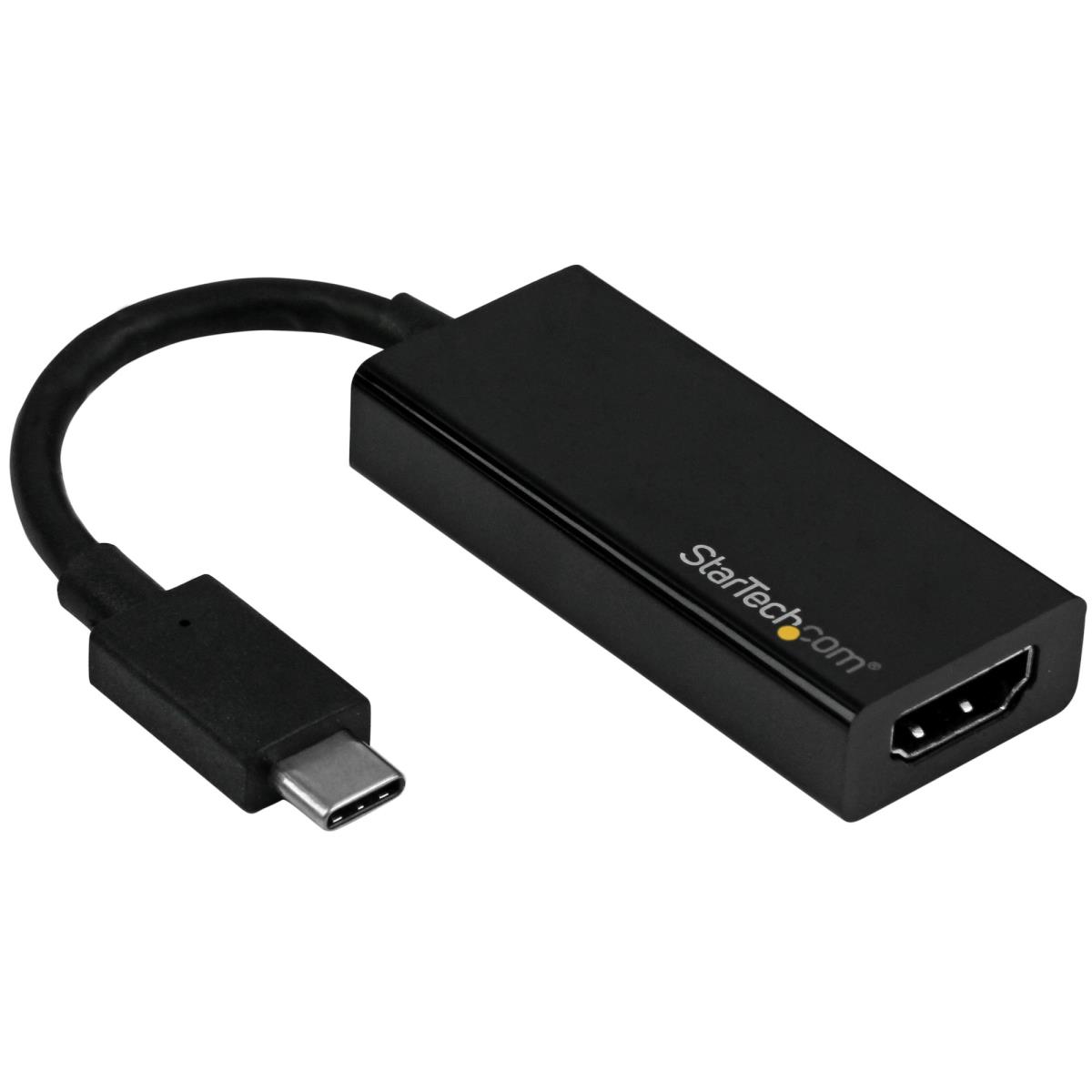 STARTECH.COM USB-c To Hdmi Adapter - 4k 60hz Black