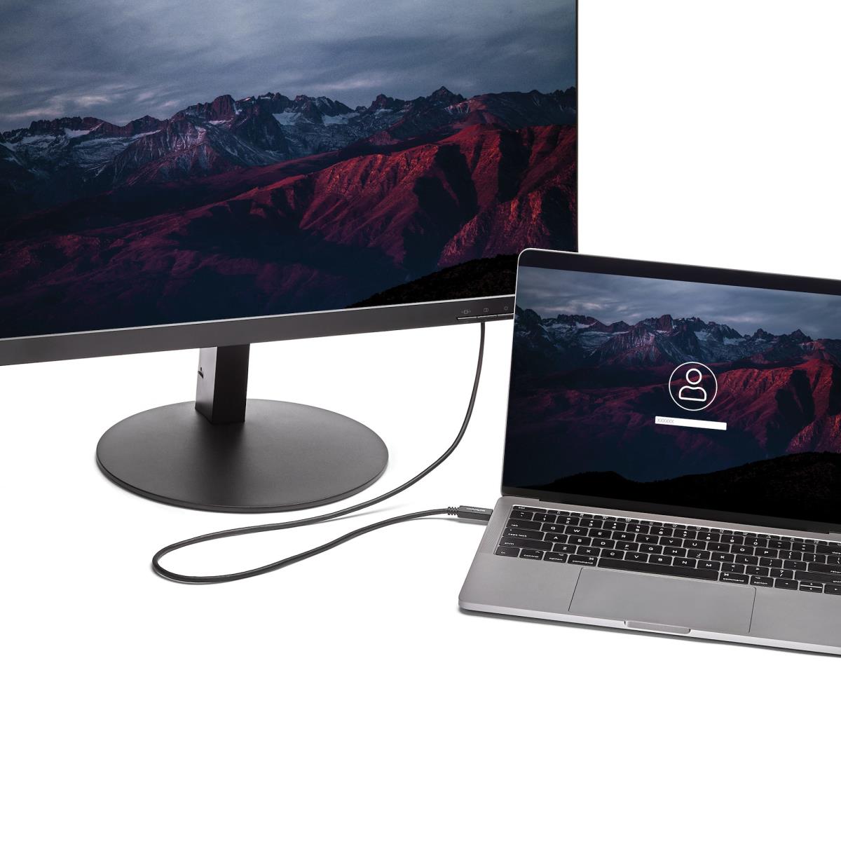 STARTECH.COM USB Type-c To DVI Adapter Cable - USB-c To DVI - 2560x1600 2m