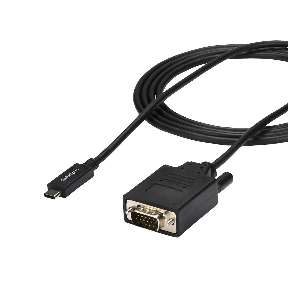 STARTECH.COM USB Type-c To Vga Adapter Cable-USB-c To Vga-1920x1200 2m