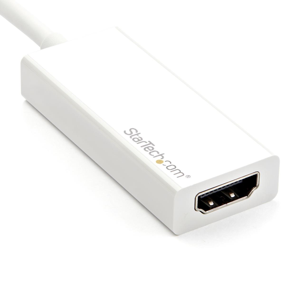 STARTECH.COM USB-c To Hdmi Adapter - 4k 60hz White
