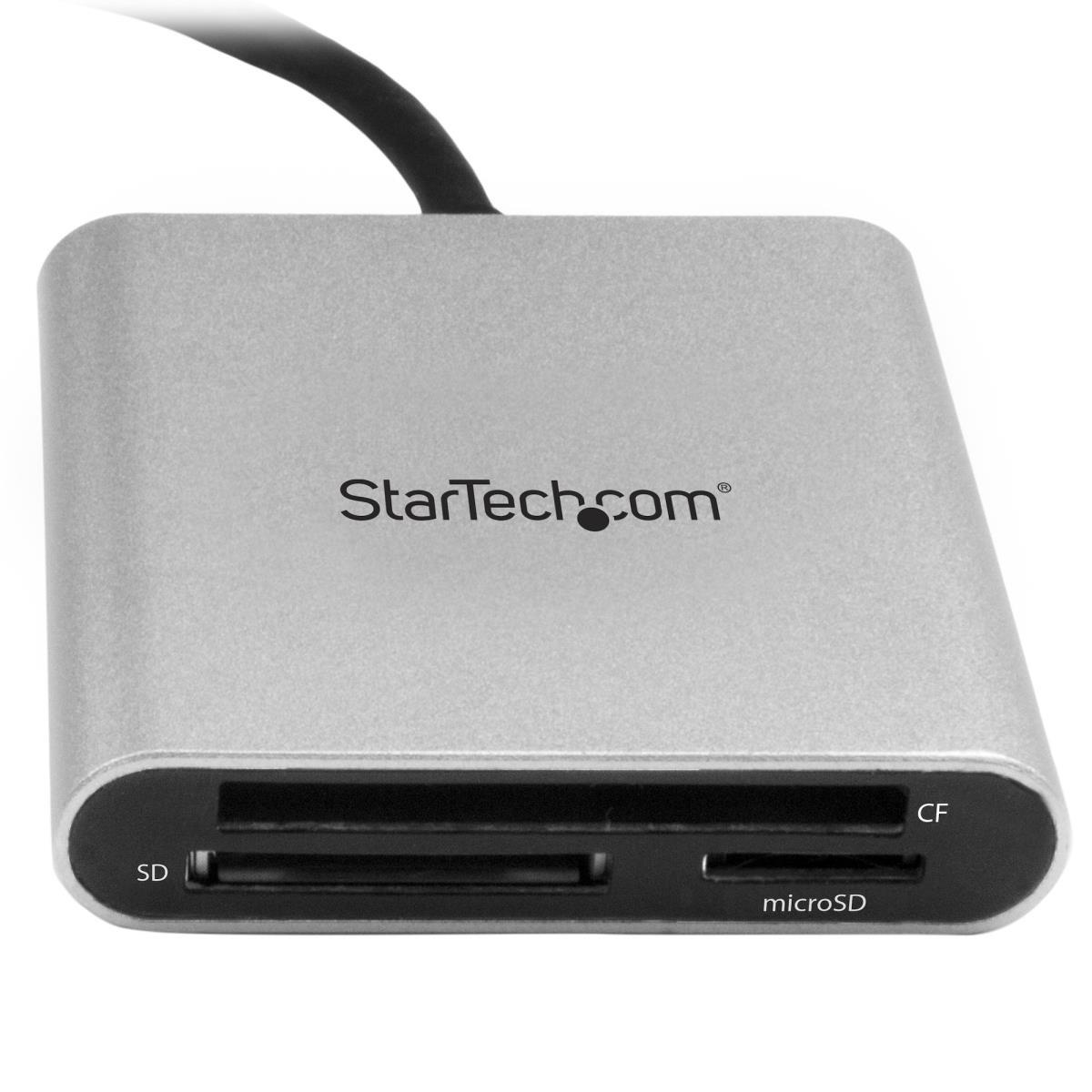 STARTECH.COM Flash Memory Multi-card Reader / Writer USB 3.0 With USB-c - Sd, Microsd, Compactflash