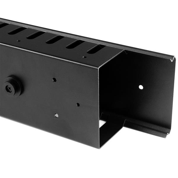 STARTECH.COM Vertical Cable Organizer With Finger Ducts - 0u - 6 Ft