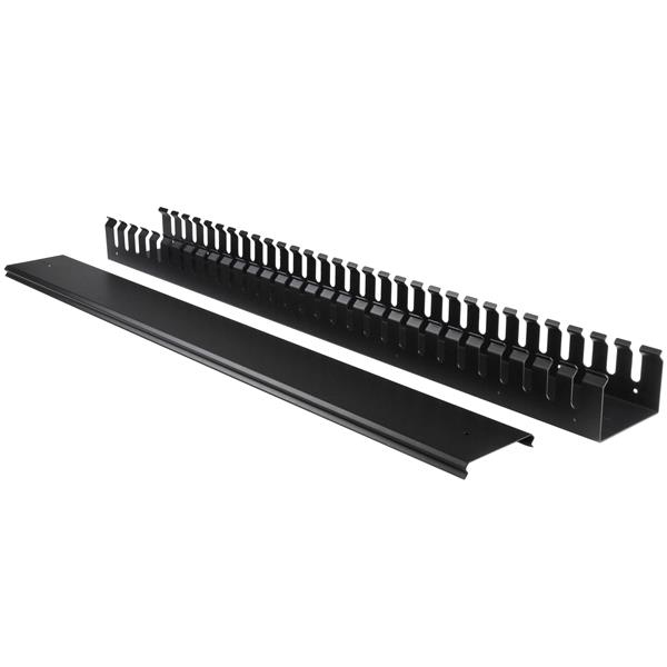STARTECH.COM Vertical Cable Organizer With Finger Ducts - 0u - 6 Ft