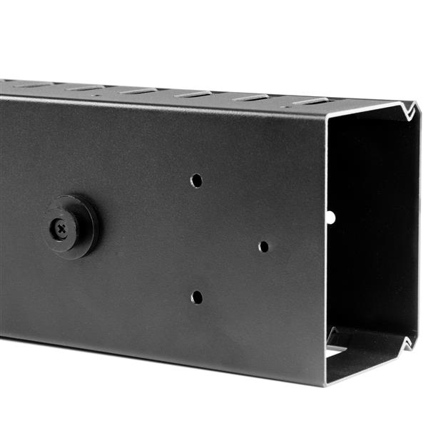STARTECH.COM Vertical Cable Organizer With Finger Ducts - 0u - 6 Ft
