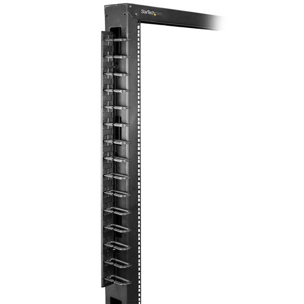 STARTECH.COM Vertical Cable Organizer With D-ring Hooks - 0u - 6ft