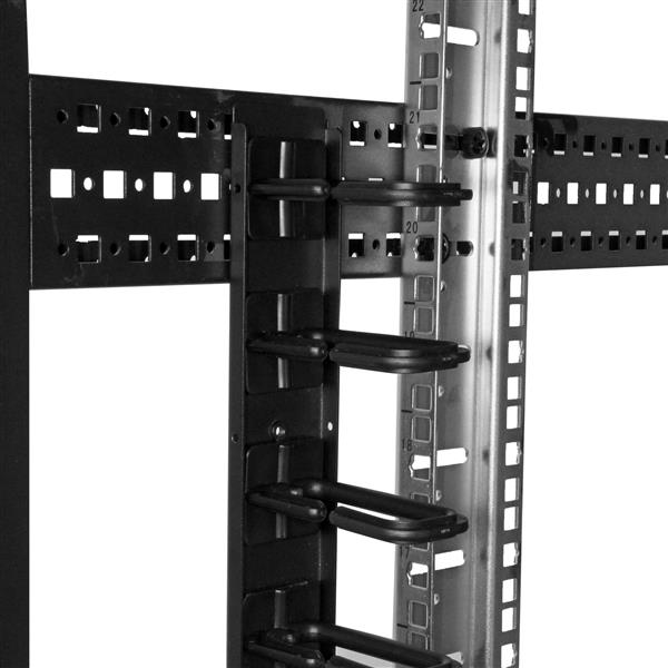 STARTECH.COM Vertical Cable Organizer With D-ring Hooks - 0u - 6ft