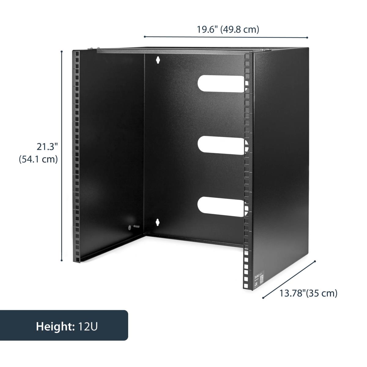 STARTECH.COM Wallmount Rack-30cm Deep Equipment - Network Rack - 12u