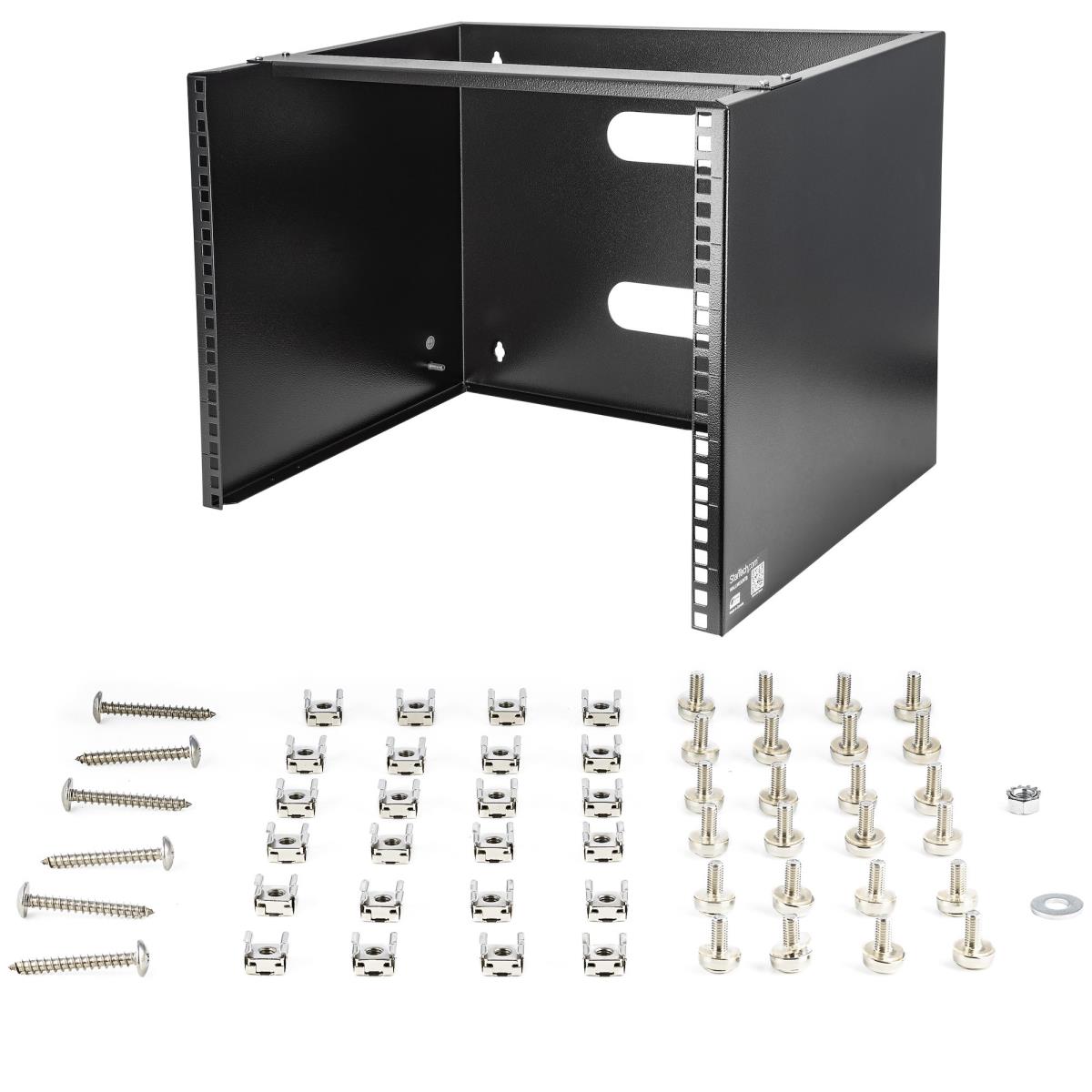 STARTECH.COM Wall-mount Rack-30cm Deep Equipment - Network Rack - 8u