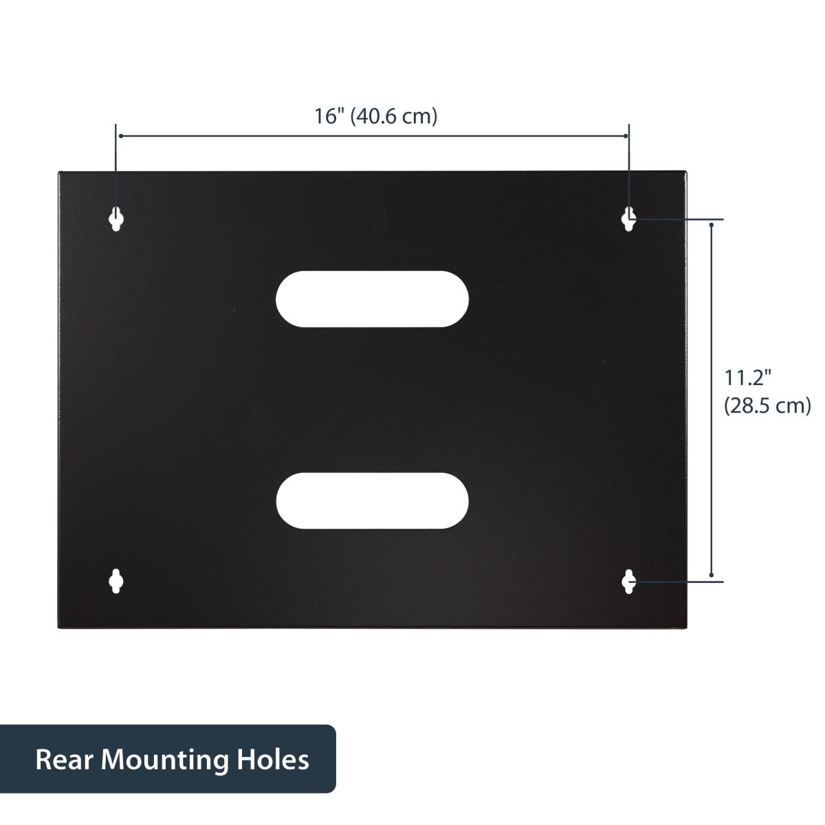 STARTECH.COM Wall-mount Rack-30cm Deep Equipment - Network Rack - 8u