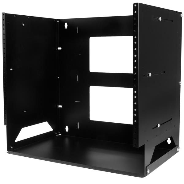 STARTECH.COM Wall-mountable Server Rack Wall Rack With Built-in Shelf 8u