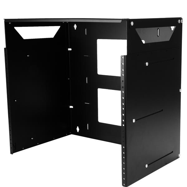STARTECH.COM Wall-mountable Server Rack Wall Rack With Built-in Shelf 8u