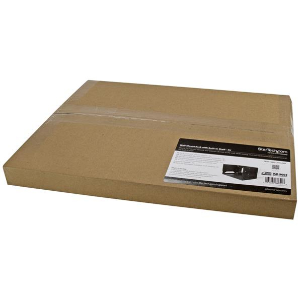 STARTECH.COM Wall-mountable Server Rack Wall Rack With Built-in Shelf 8u