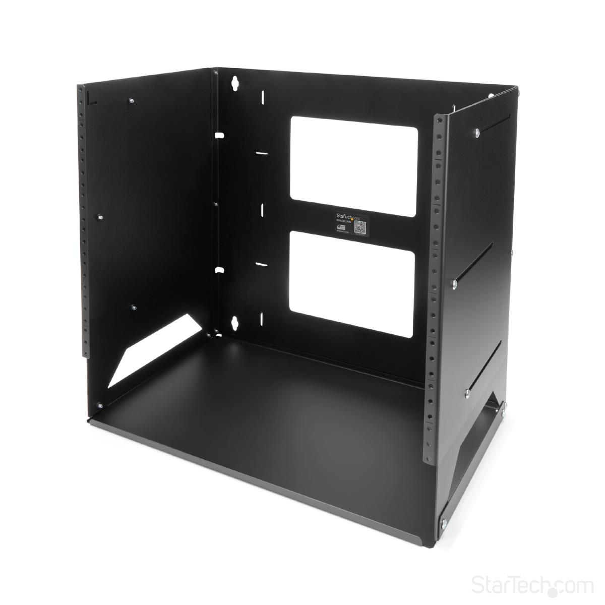 STARTECH.COM Wall-mountable Server Rack Wall Rack With Built-in Shelf 8u