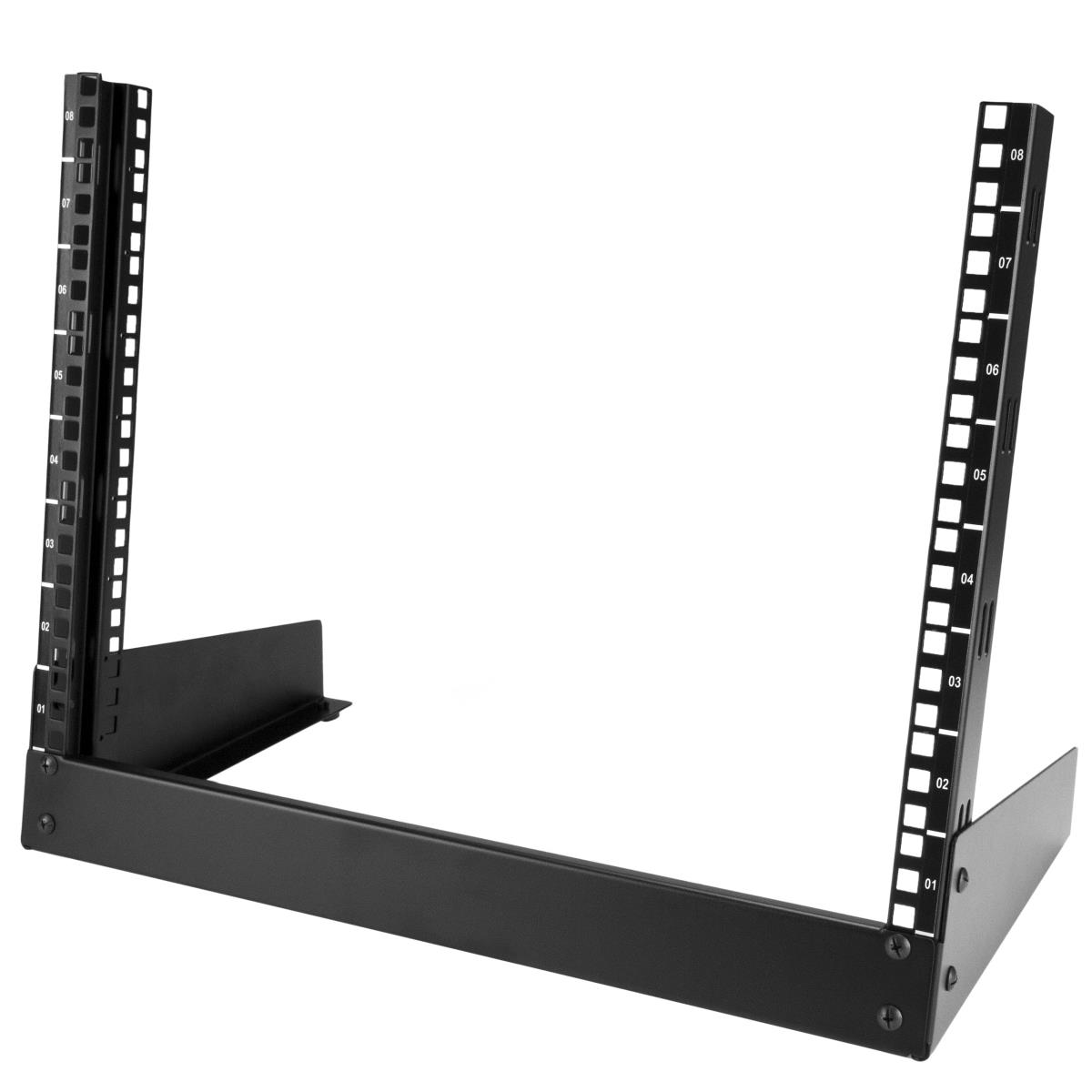 STARTECH.COM Desktop Rack 8u - 2-post Open Frame Rack