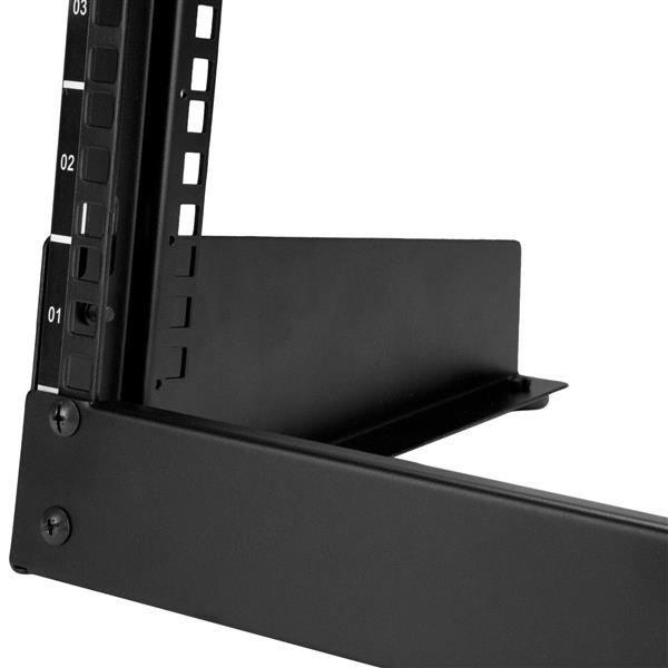 STARTECH.COM Desktop Rack 8u - 2-post Open Frame Rack