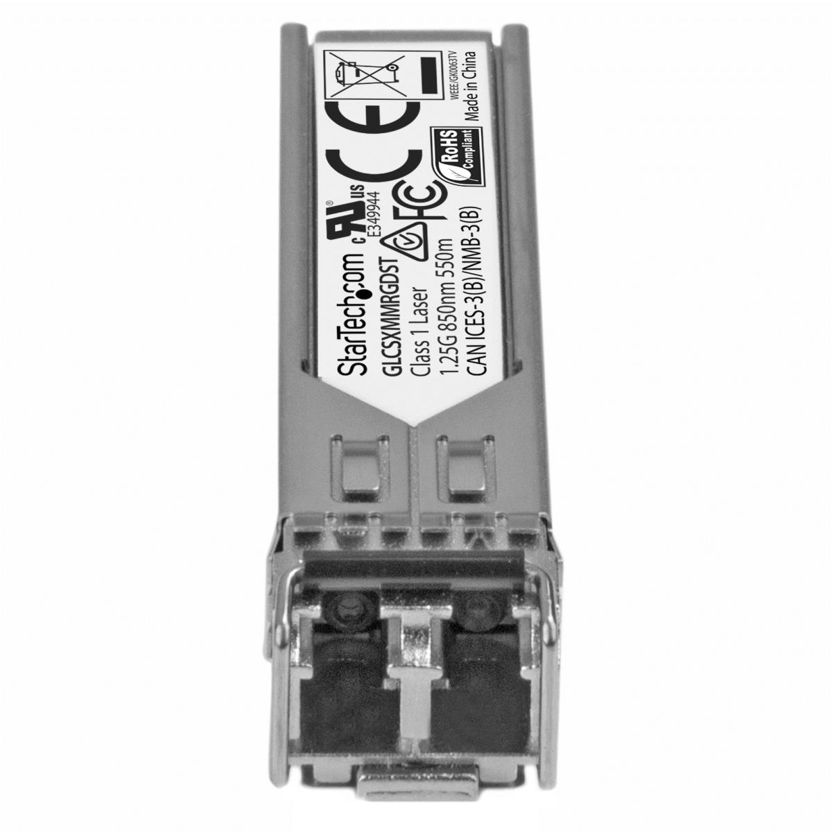 STARTECH.COM Transceiver Module Gigabit Fiber 1000base-sx Sfp - Cisco Glc-sx-mm-rgd Compatible - Mm Lc - 550 M