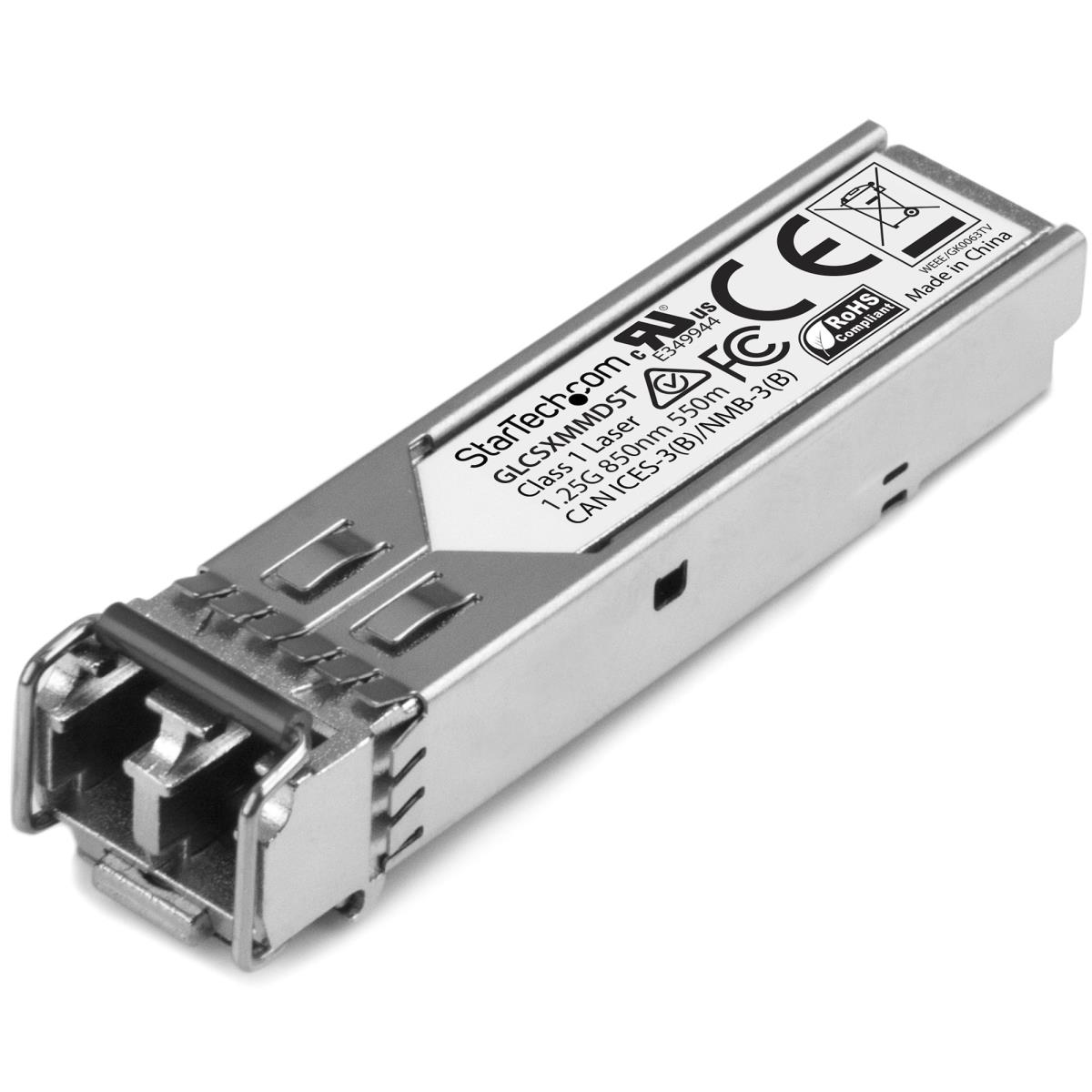 STARTECH.COM Transceiver Module - Gigabit Fiber 1000base-sx Sfp  - Cisco Glc-sx-mmd Compatible - Mm Lc - 550m