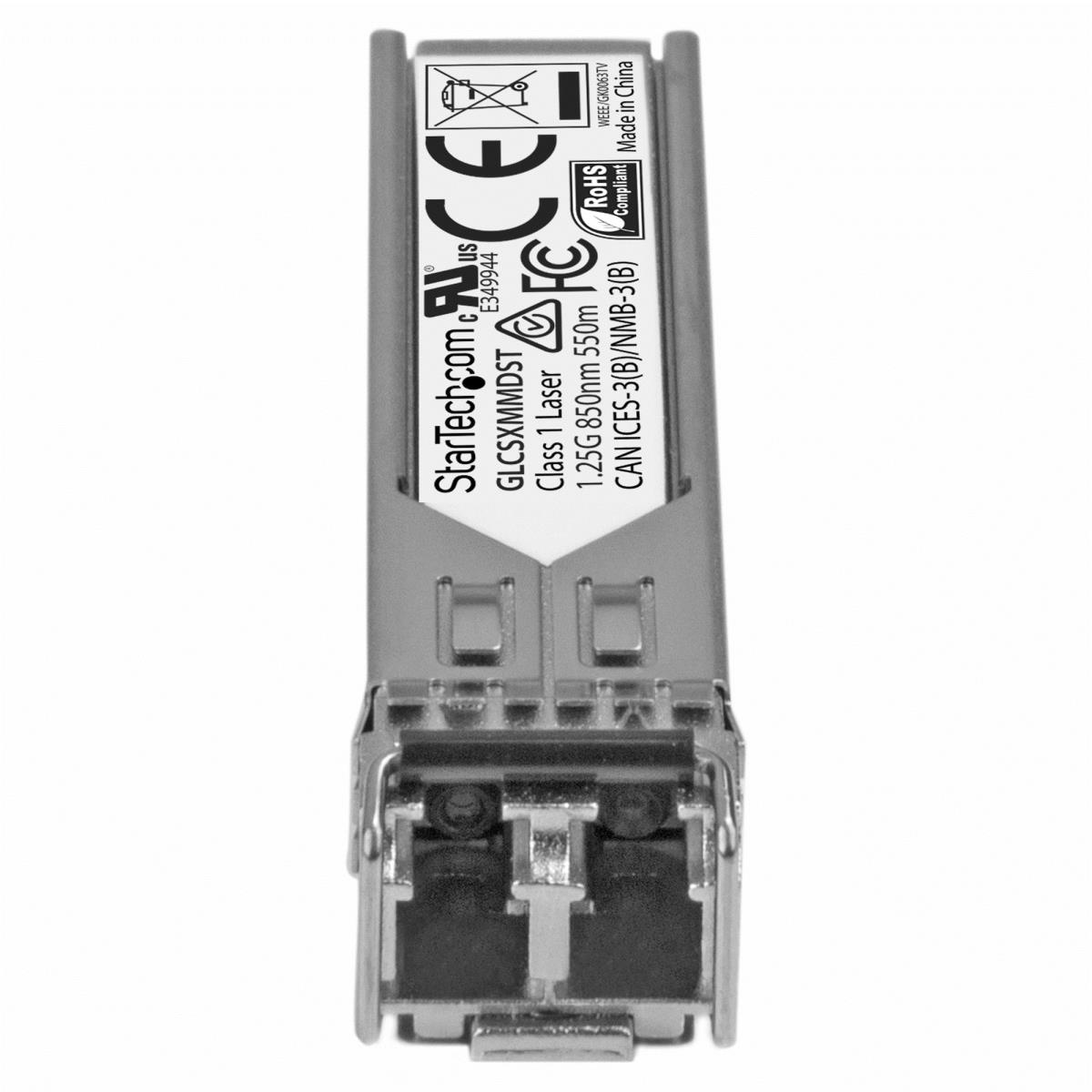 STARTECH.COM Transceiver Module - Gigabit Fiber 1000base-sx Sfp  - Cisco Glc-sx-mmd Compatible - Mm Lc - 550m