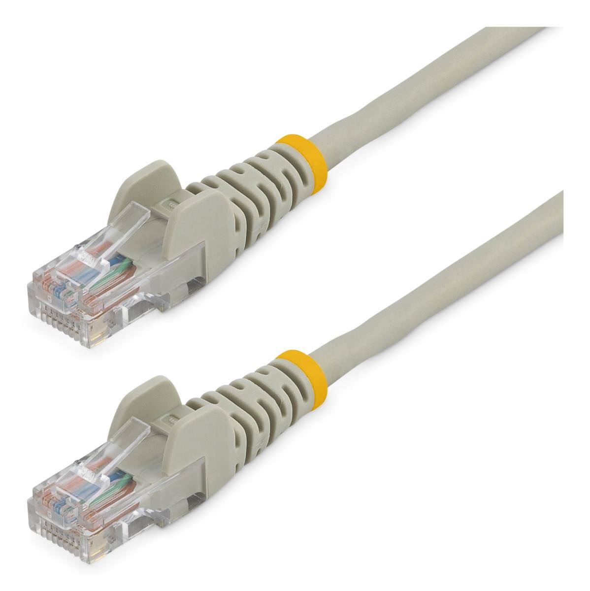 STARTECH.COM Patch Cable - Cat 5e - Utp - Snagless - 50cm - Grey
